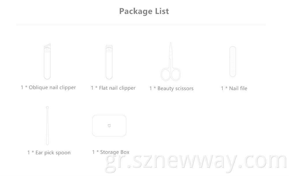 Xiaomi Mijia Nail Clippers